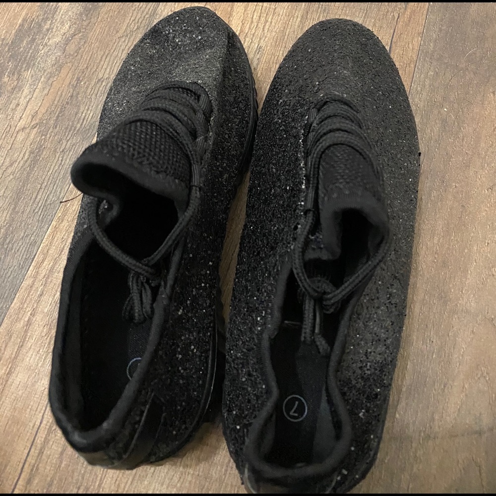 Black Glitter sneaker